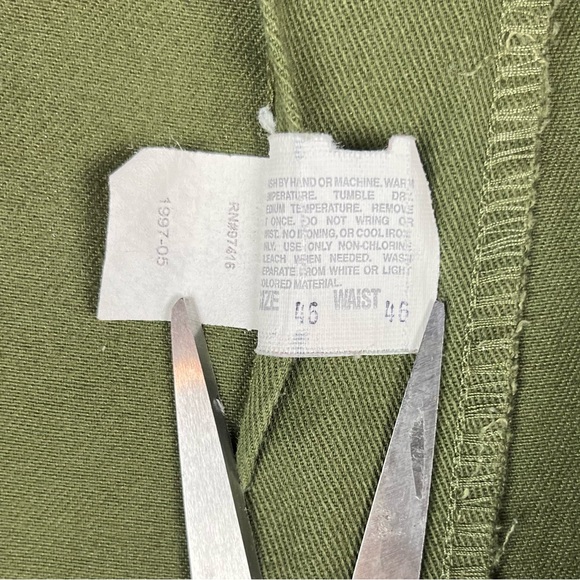 Vtg Boy Scouts of America Mens Shorts Sz 46 Green 90s Cargo A8 - Picture 4 of 8